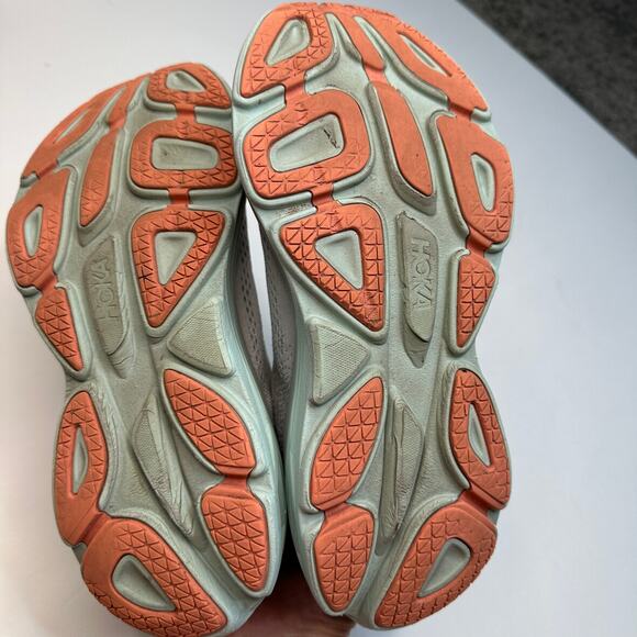 HOKA Bondi 8 Stardust Aqua Breeze Sneakers - Picture 6 of 7